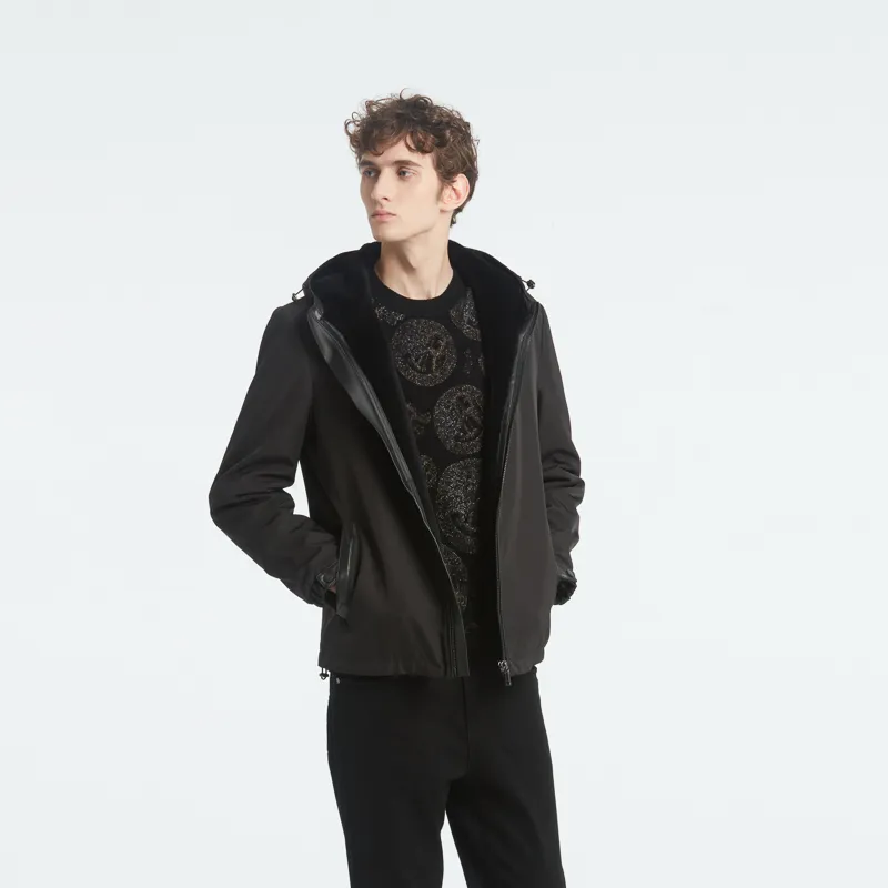 RARE Leather Jacket Men's Black-4