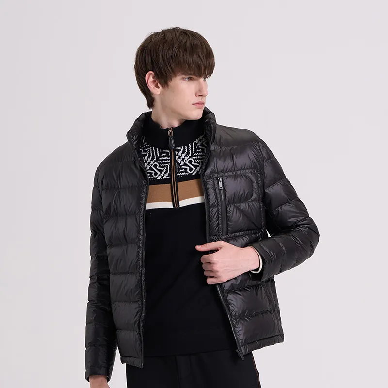 RARE Down Jackets Men Black-4