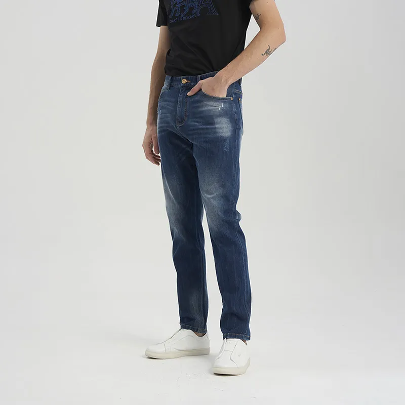 RARE Jeans Men's Denim Dark Blue-4