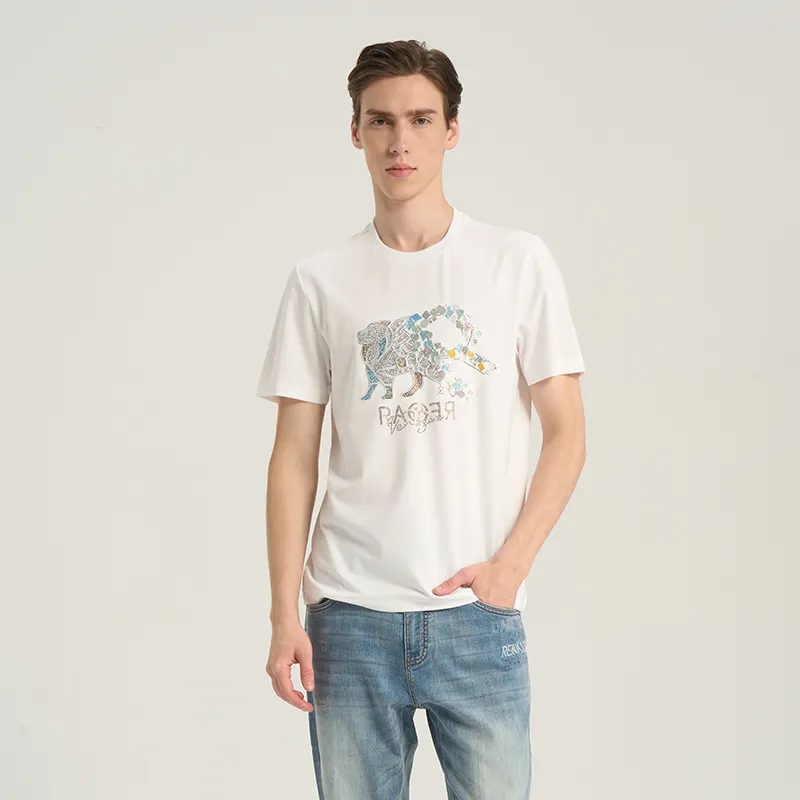 RARE T Shirts Men White-3