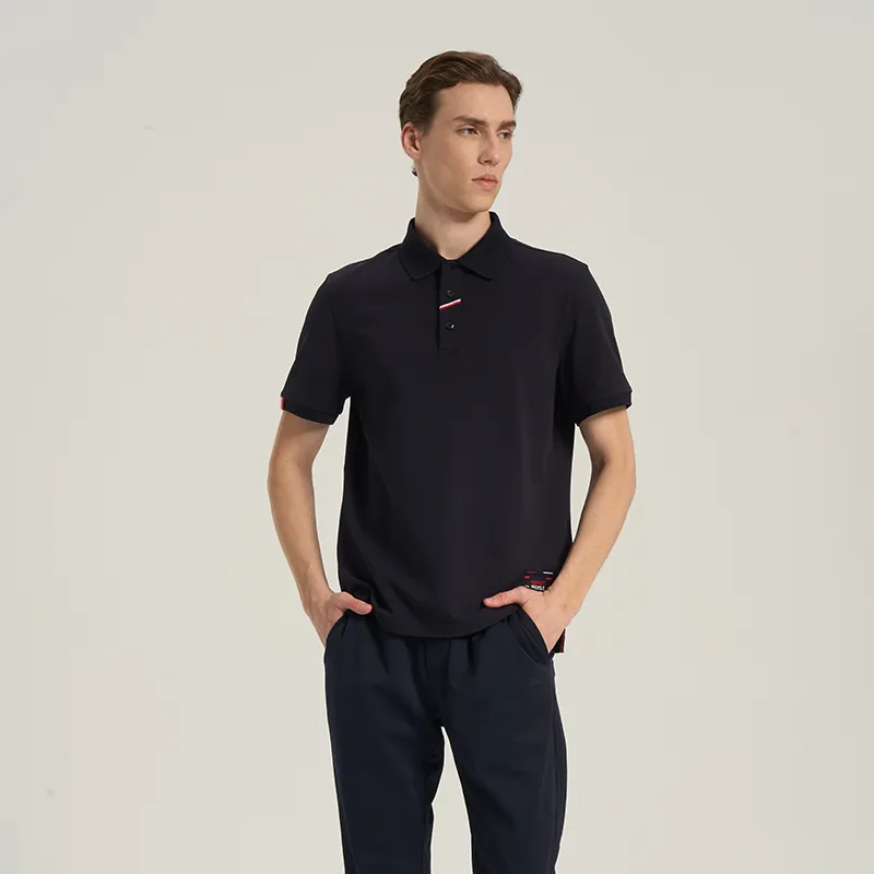 RARE Polo Shirt Men's Navy Blue-3