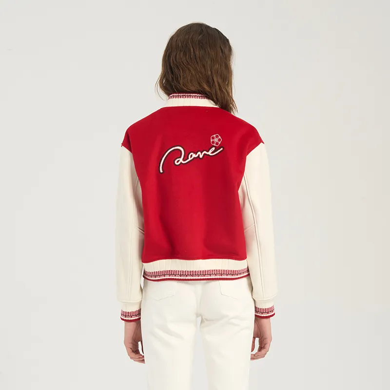 RARE Jackets & Coats Women's Red White-5