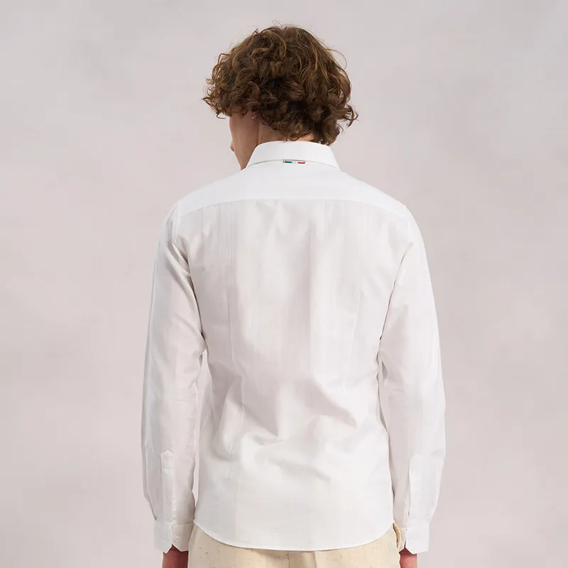 RARE Long Sleeved Shirts Men's White-6