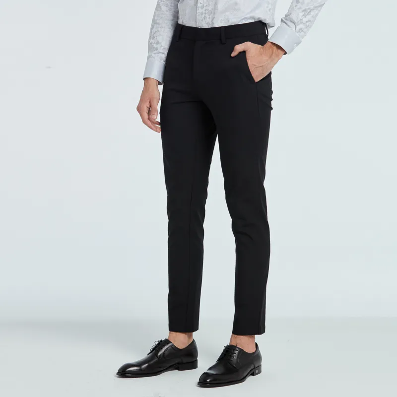 RARE Casual Pants Men Black-5