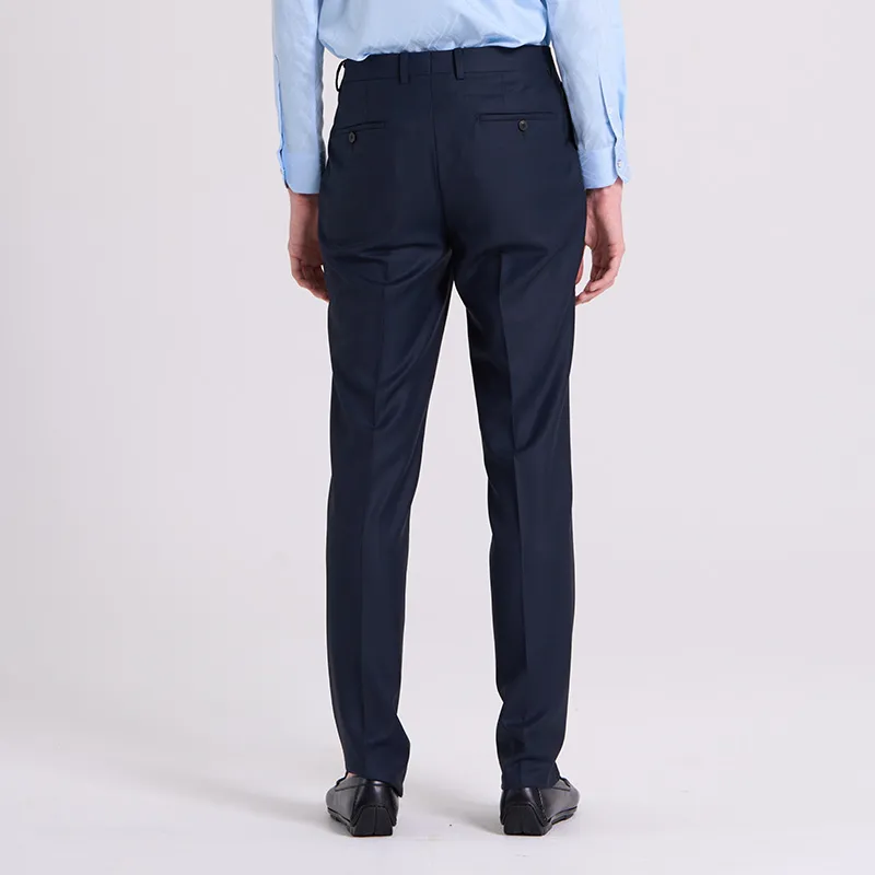 RARE Suit Trousers Men's Navy Blue-5