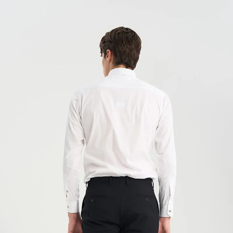 RARE Long Sleeved Shirts Men's White-6