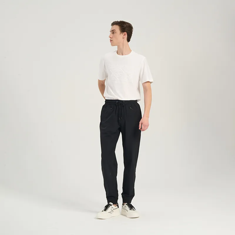 RARE Casual Pants Men Black-6