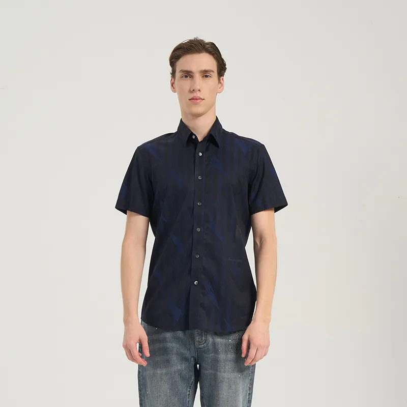 RARE Shirts Men Navy Blue-2