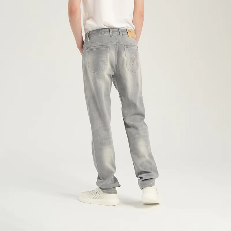 RARE Jeans Men Light Gray-5