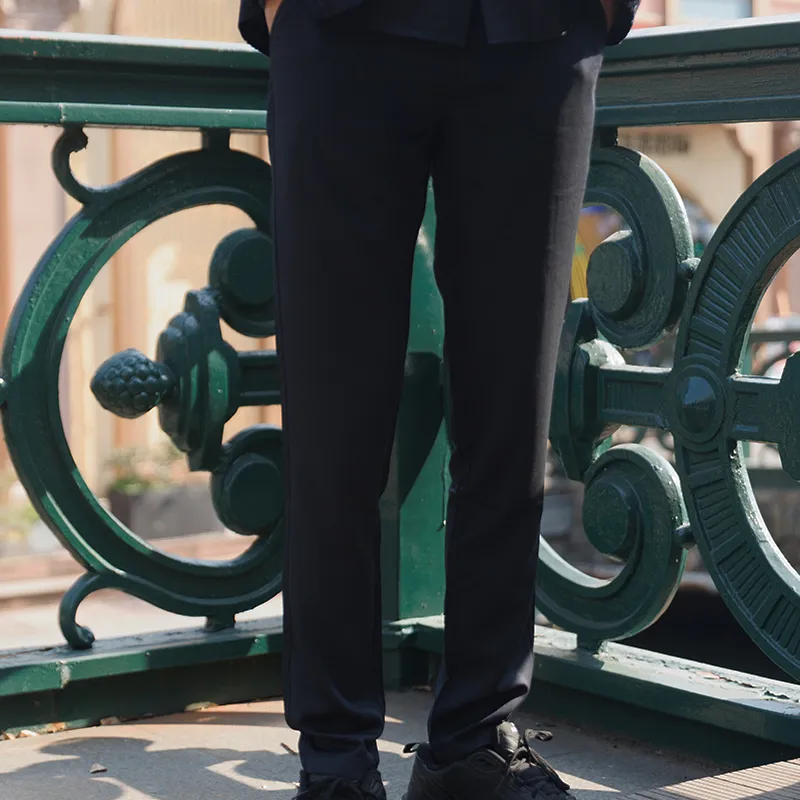 RARE Casual Pants Men's Navy Blue-5