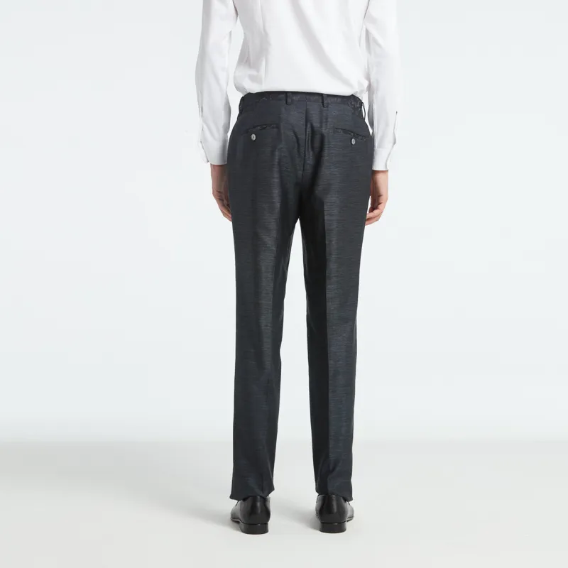 RARE Suit Trousers Men Light Gray-4