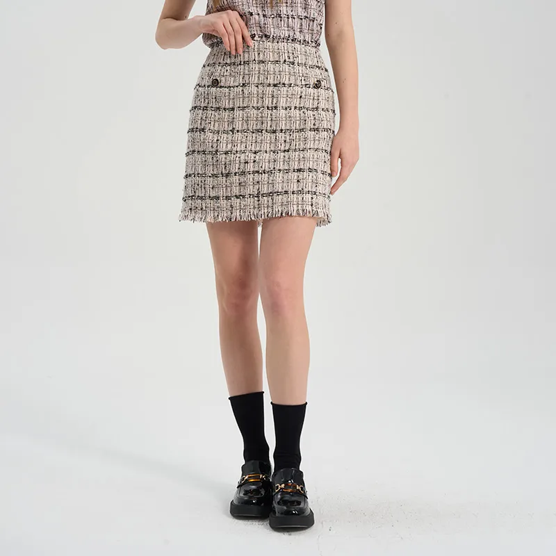 RARE Casual Short Skirts Women's Pink-4