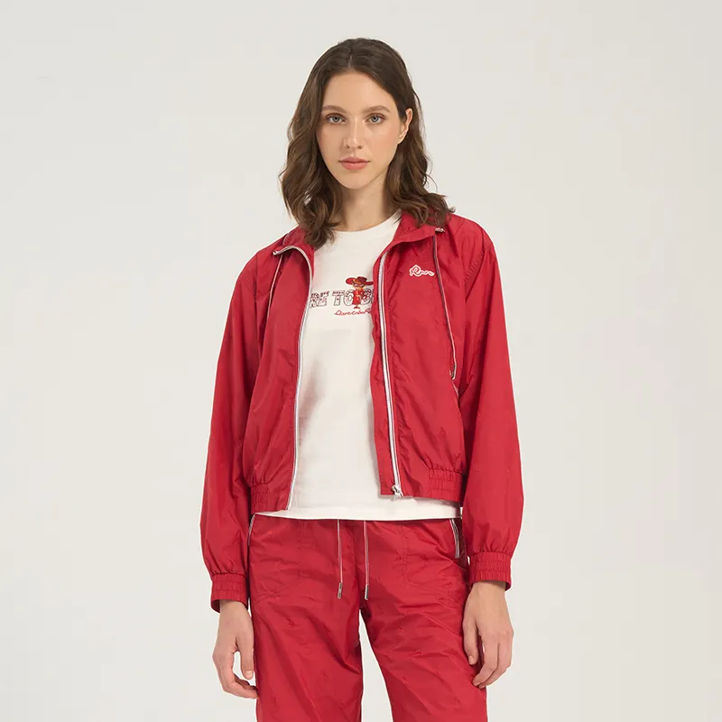 RARE CNY New Year's Collection Jackets Women's Red-4