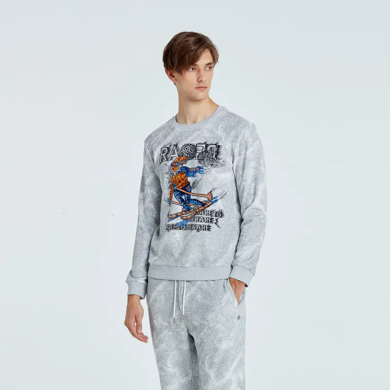 RARE Sweatshirts Men Gray-3