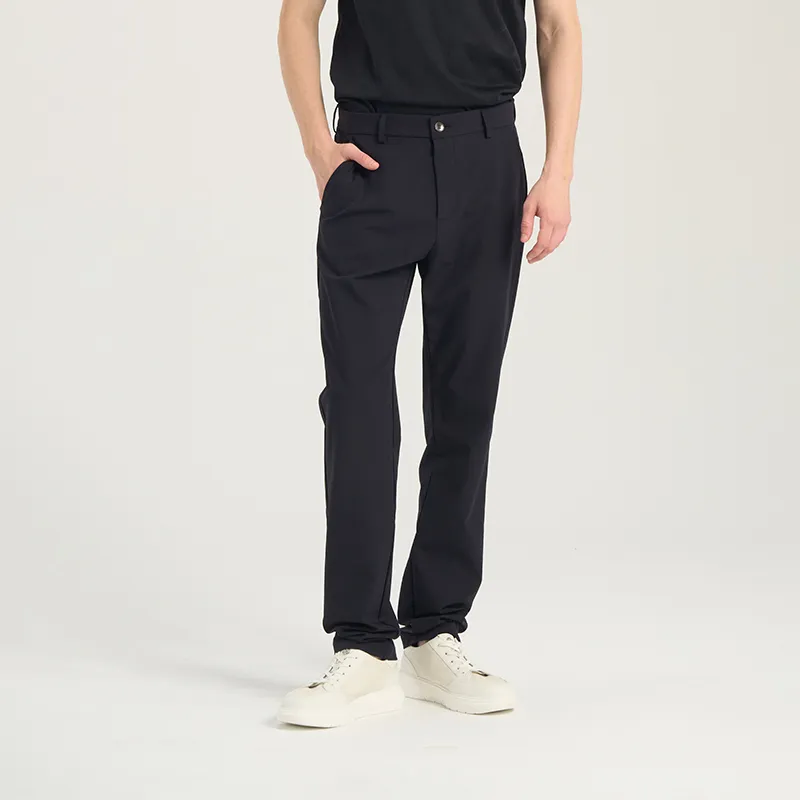 RARE Casual Pants Men's Navy Blue-3