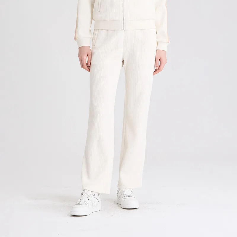 RARE Knitted Sweatpants Women's White-3