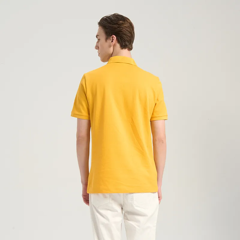 RARE Polo Shirts Men Yellow-5