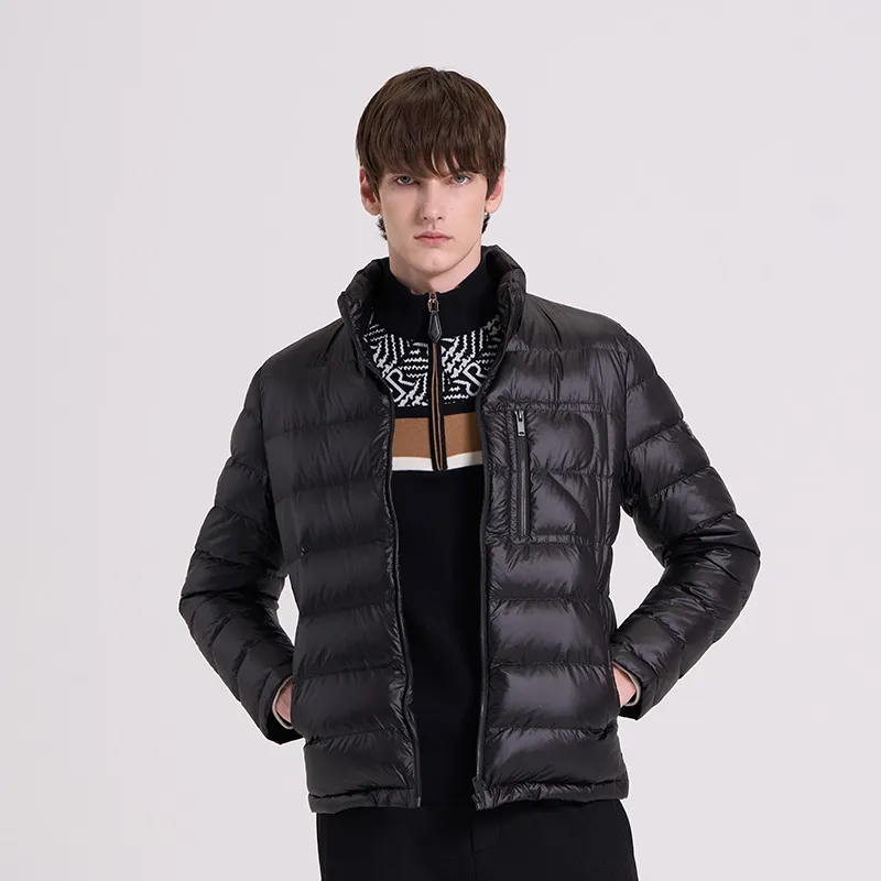 RARE Down Jackets Men Black-3