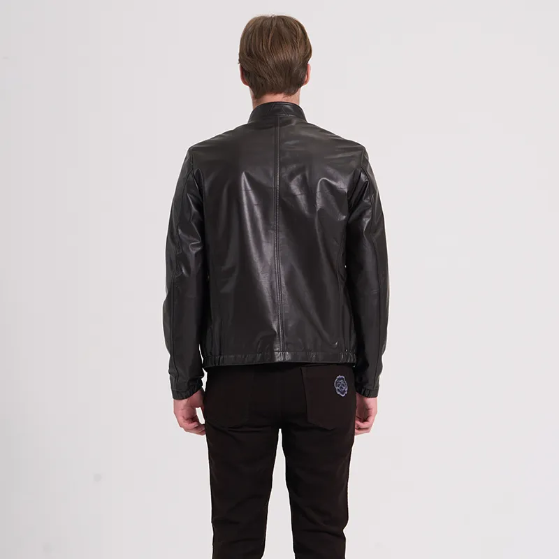 RARE Leather Jacket Men's Black-5