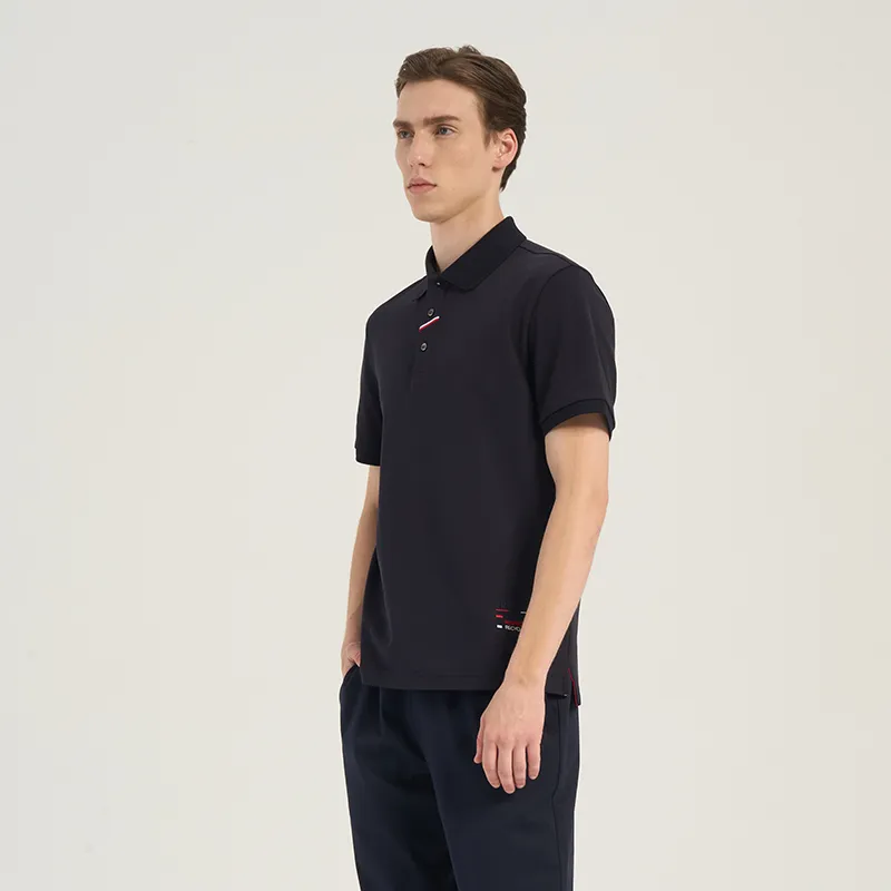 RARE Polo Shirt Men's Navy Blue-4