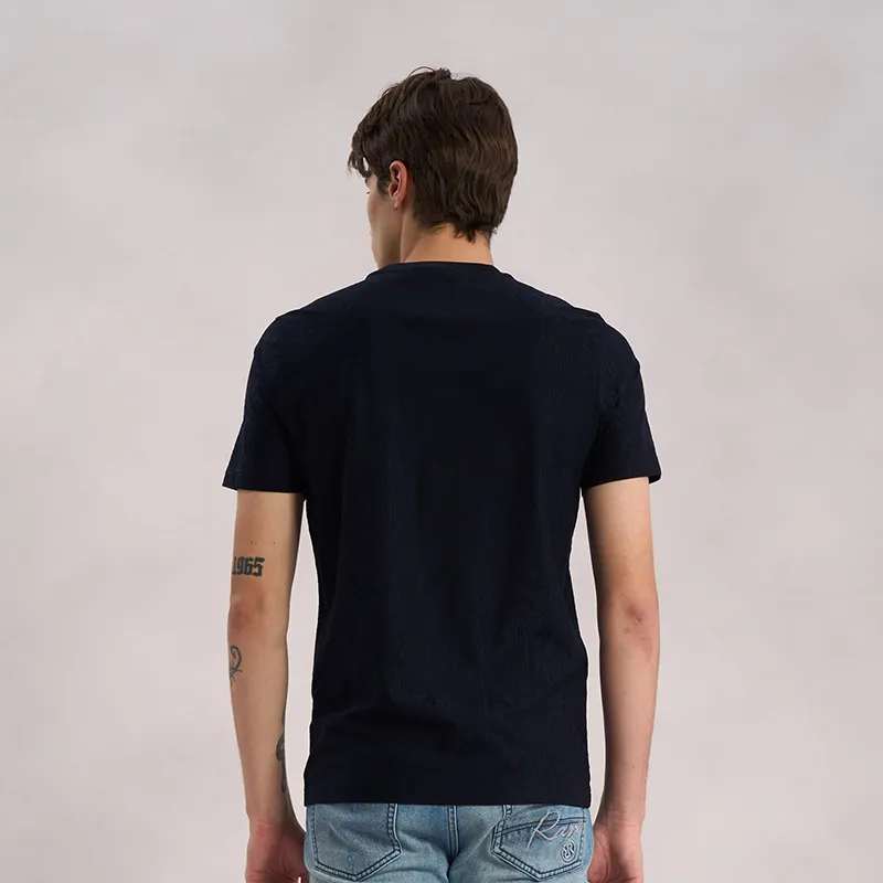 RARE Short Sleeved T Shirts Men's Navy Blue-7