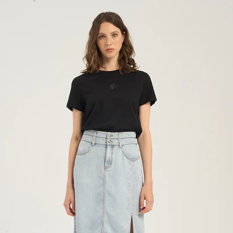 RARE Regular T-Shirt Women's Black-3