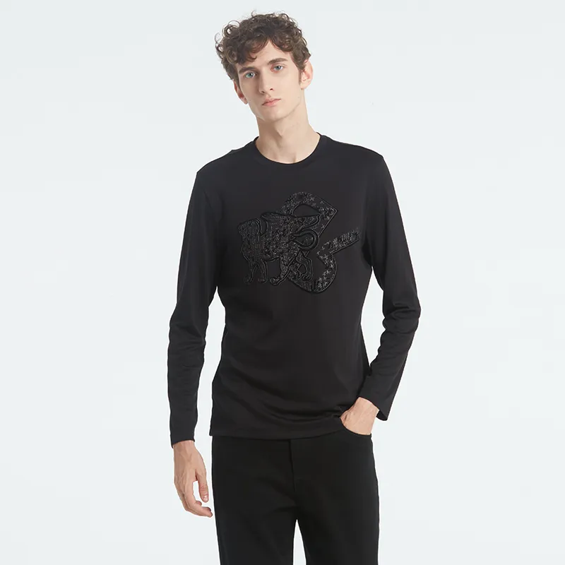 RARE T Shirts Men Black-3