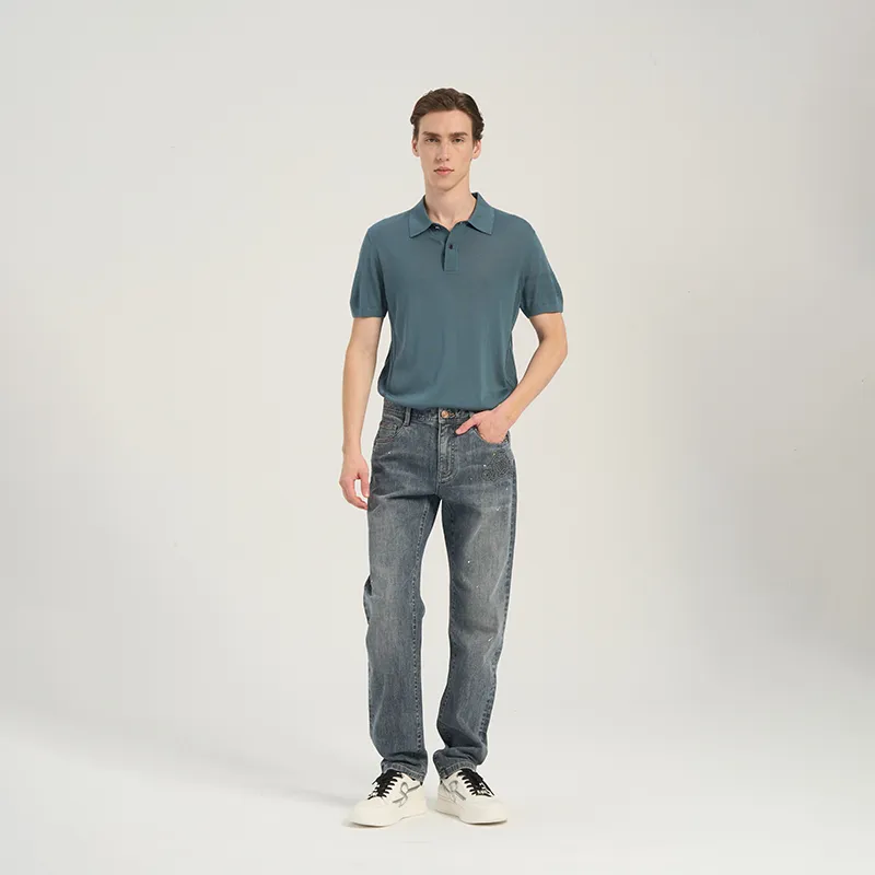 RARE Jeans Men Denim Blue-6