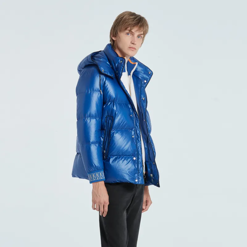 RARE FW23 Down Jacket Men's Blue-5