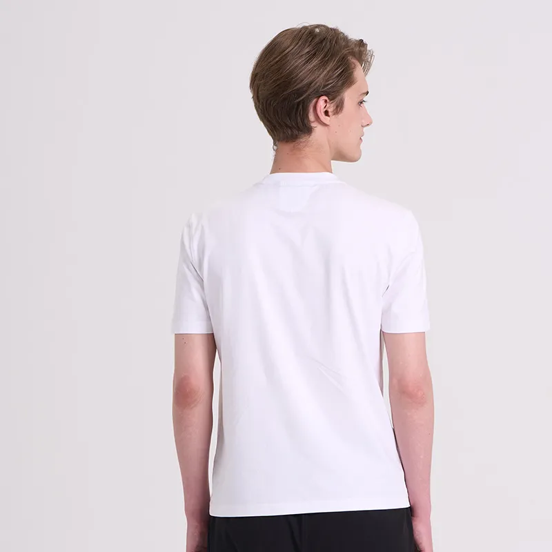 RARE Short Sleeved T Shirts Men's White-5
