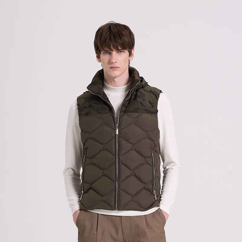 RARE Vests Men Army Green-4