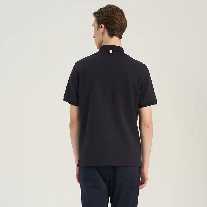 RARE Polo Shirt Men's Navy Blue-5
