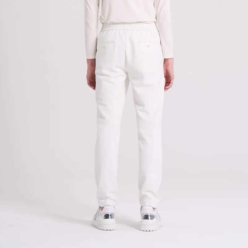 RARE 24FW Knitted Sports Pants Men's White-5
