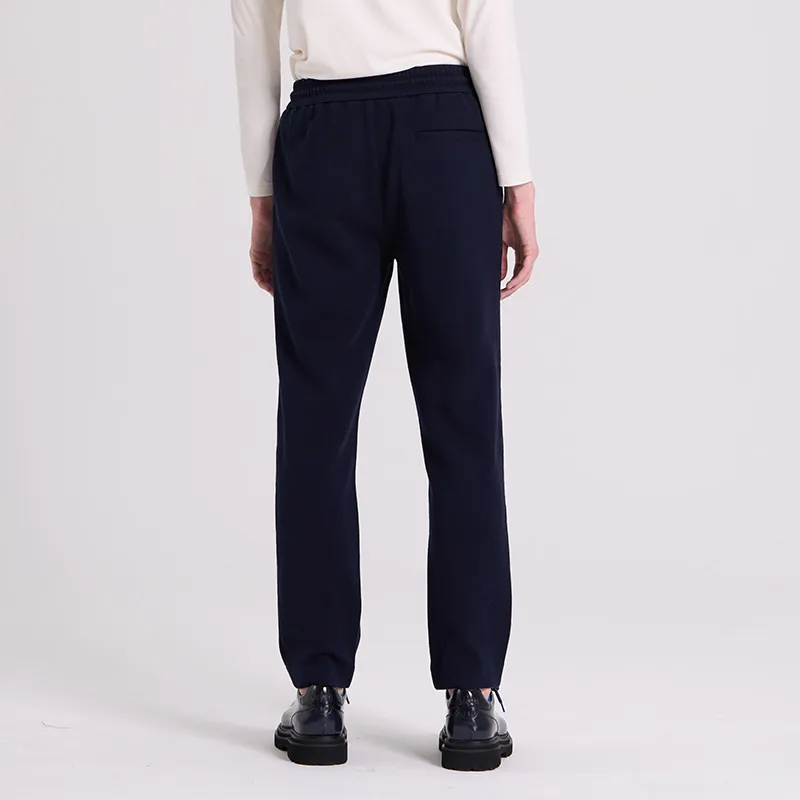 RARE Knitted Sports Pants Men's Navy Blue-5