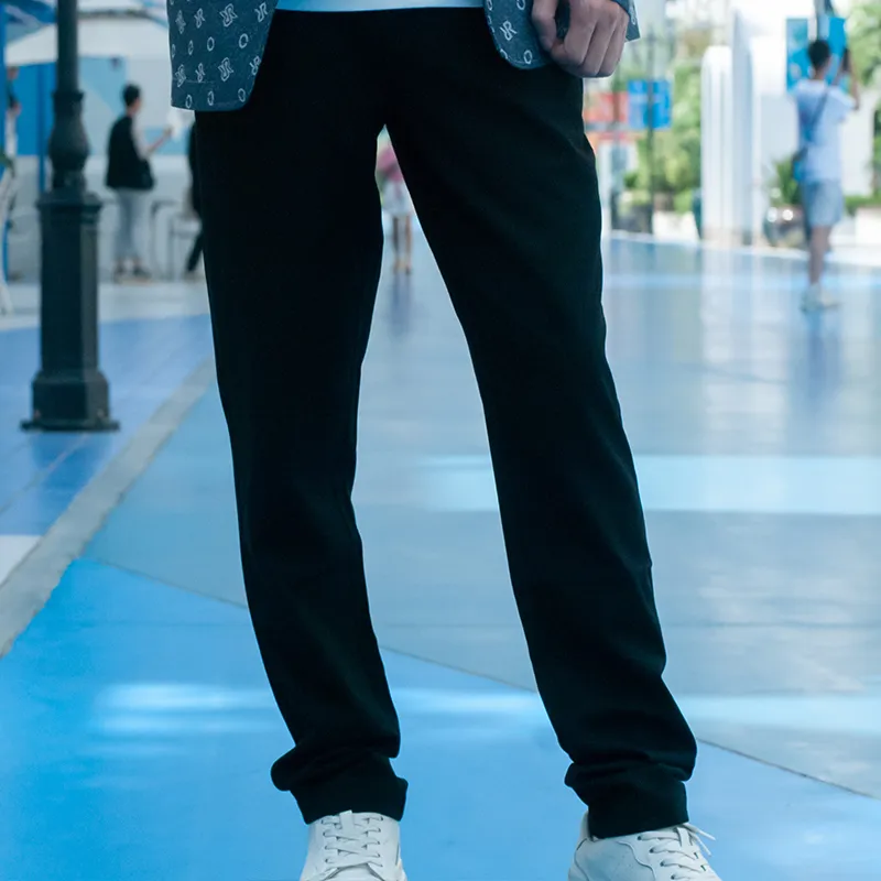 RARE Casual Pants Men Black-3