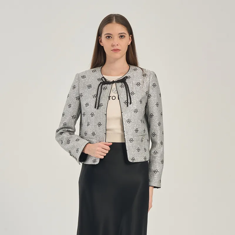 RARE Jackets & Coats Women's Silver-3