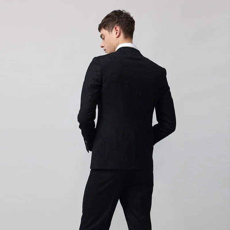 RARE Business Suits Men Black-6