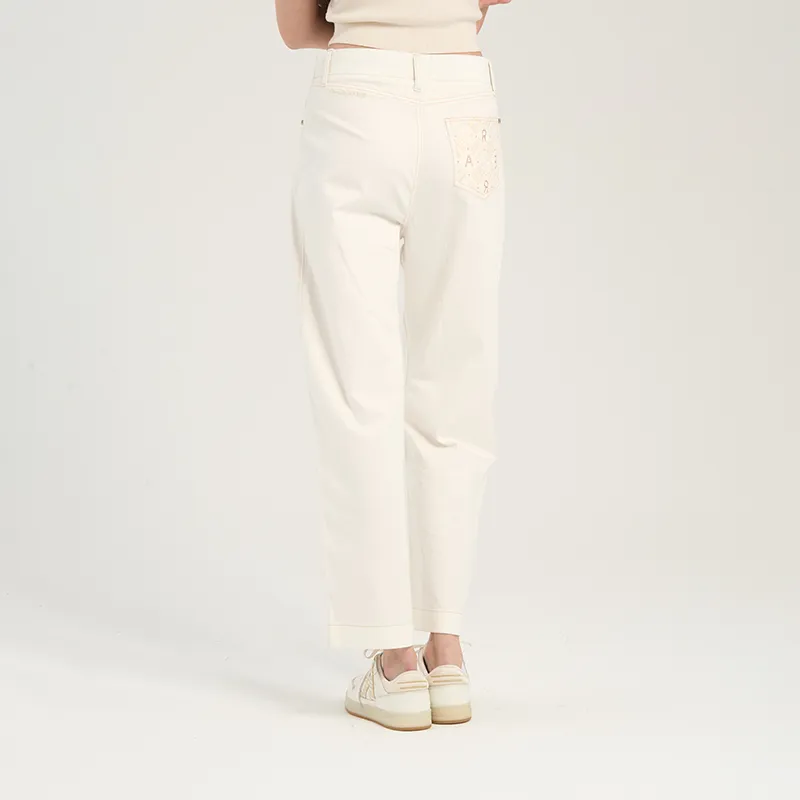 RARE Jeans Women's White-5