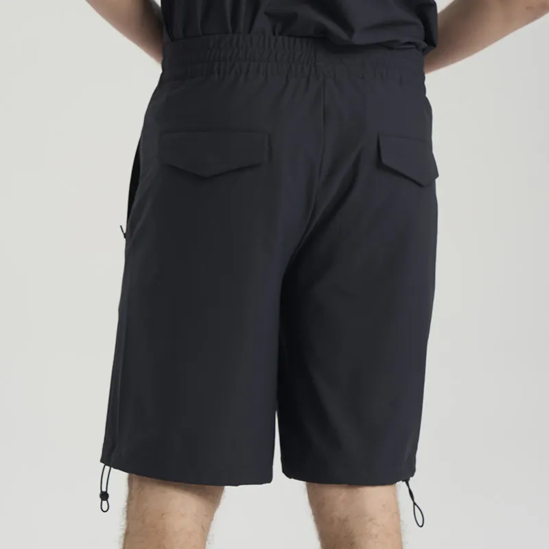 RARE Casual Shorts Men Black-6