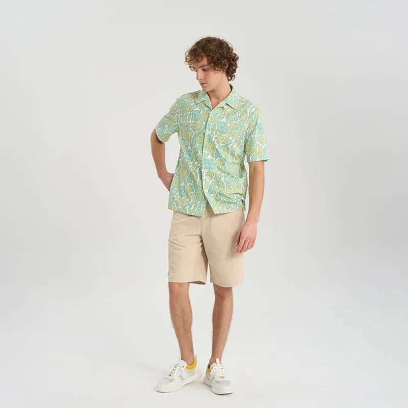 RARE Short Sleeved Shirt Men's Multicolor-7