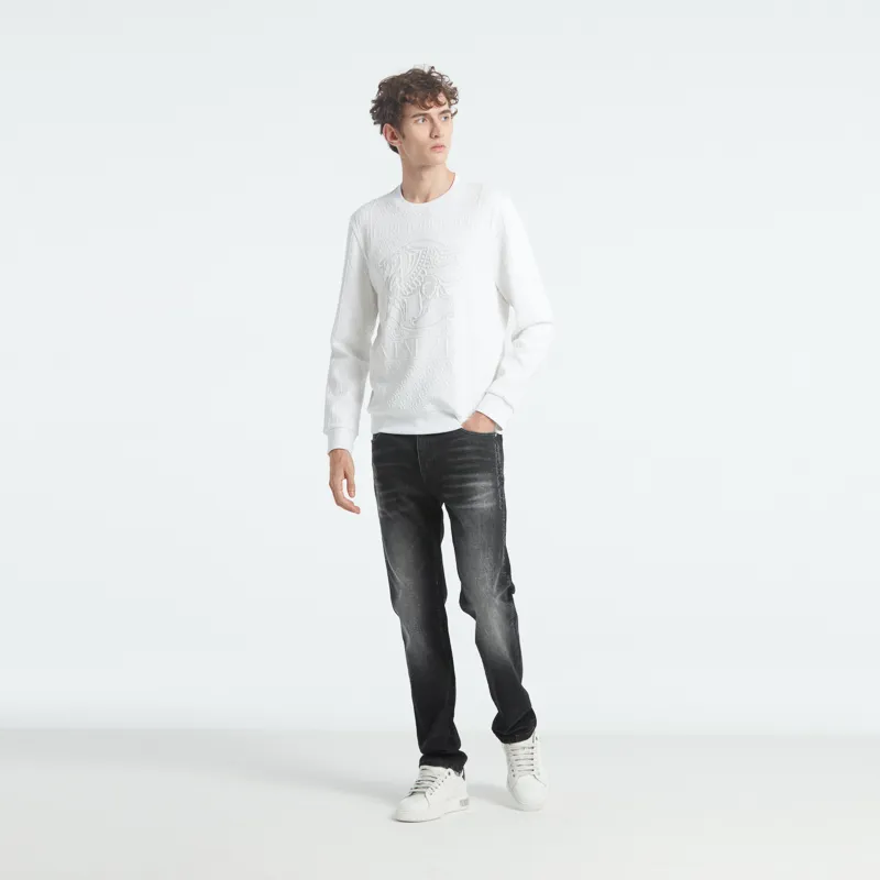 RARE Sweatshirts Men White-5