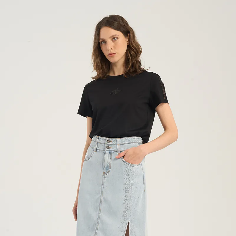 RARE Regular T-Shirt Women's Black-4