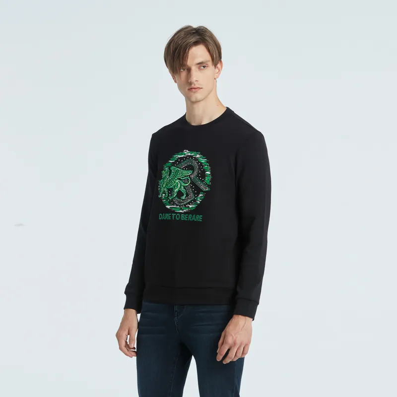 RARE Sweatshirts Men Black-4
