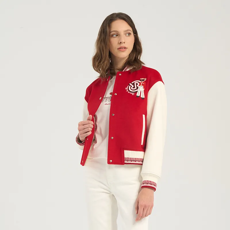 RARE Jackets & Coats Women's Red White-4