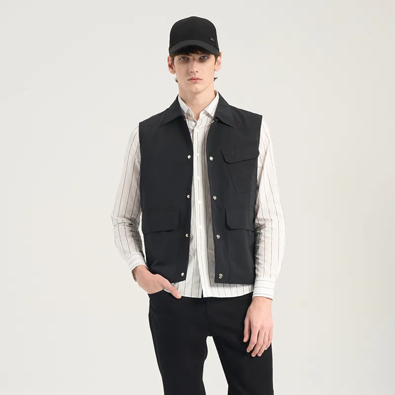 RARE Vests Men Black-2