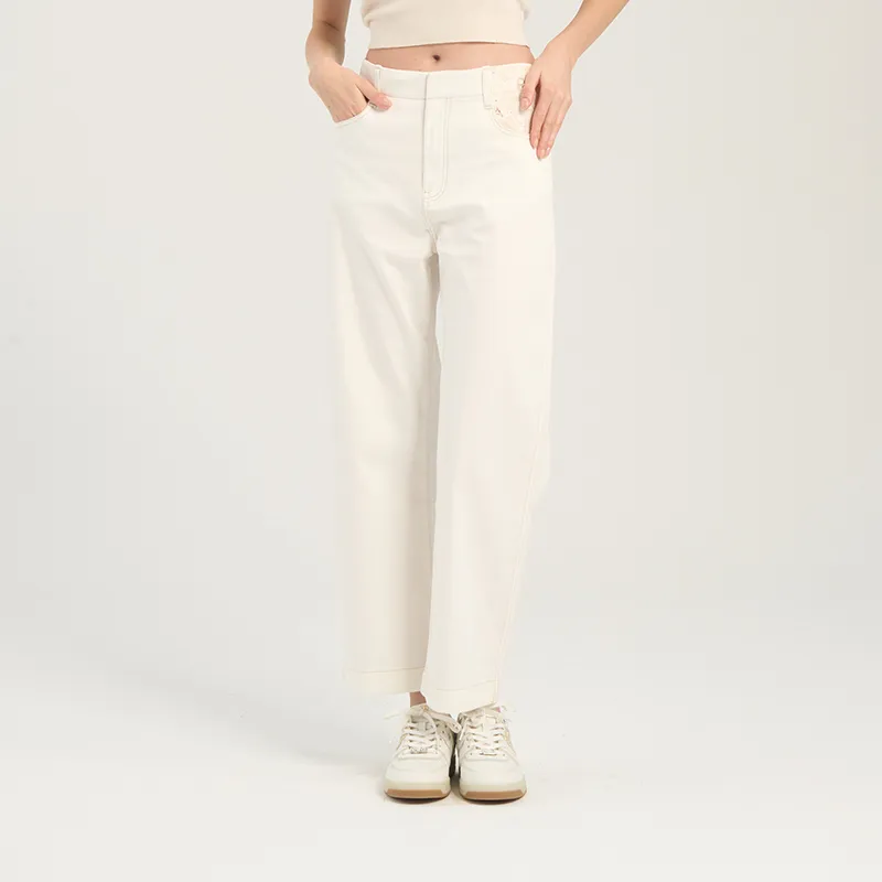 RARE Jeans Women's White-3