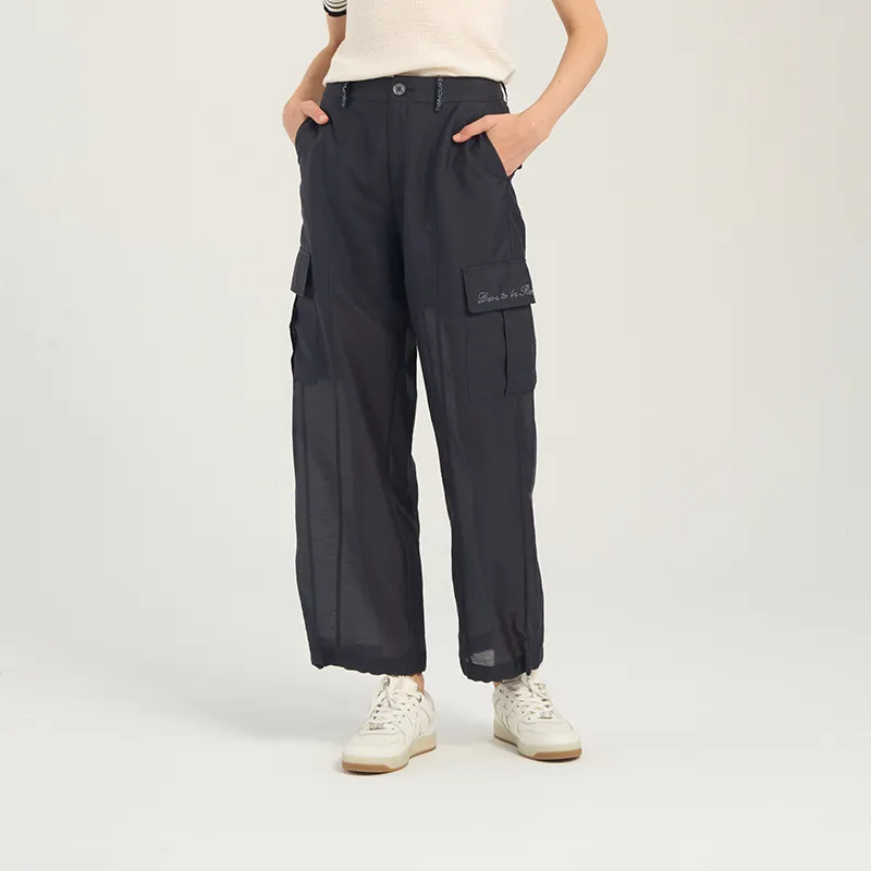 RARE Cargo Pants Women's Navy Blue-4