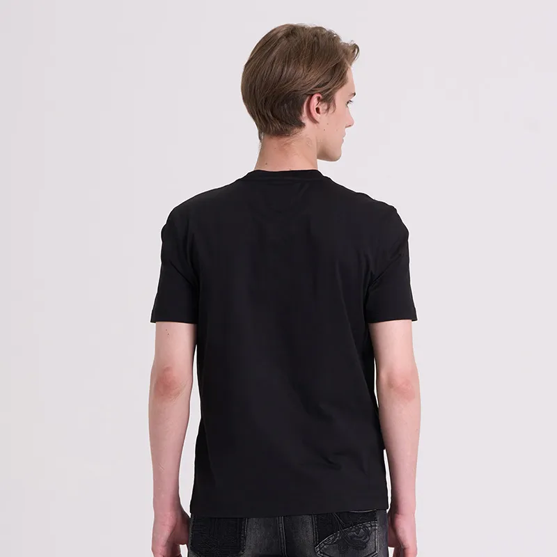RARE Short Sleeved T Shirts Men's Black-7