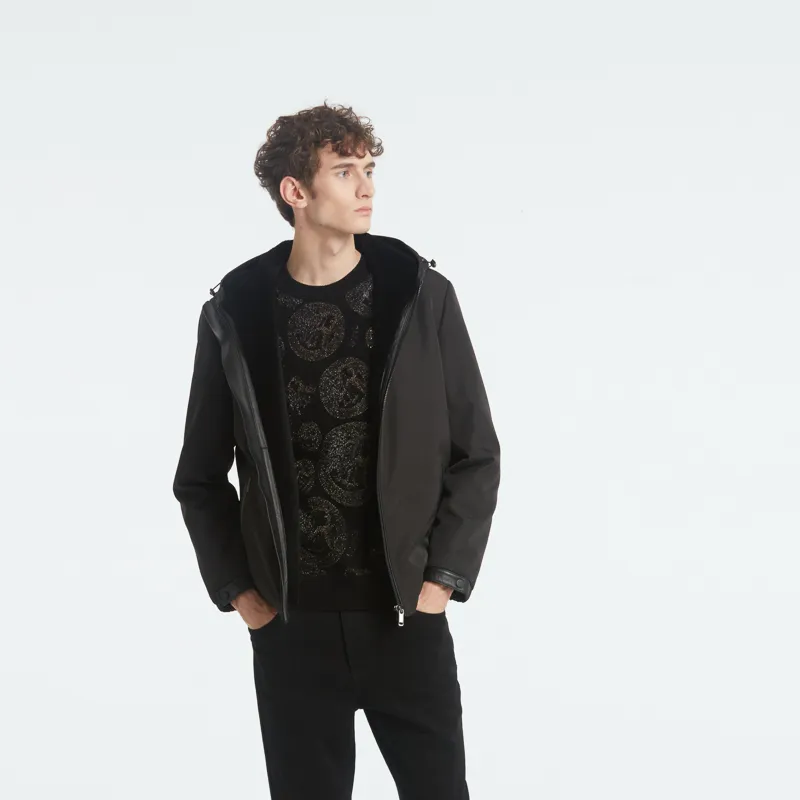 RARE Leather Jacket Men's Black-3