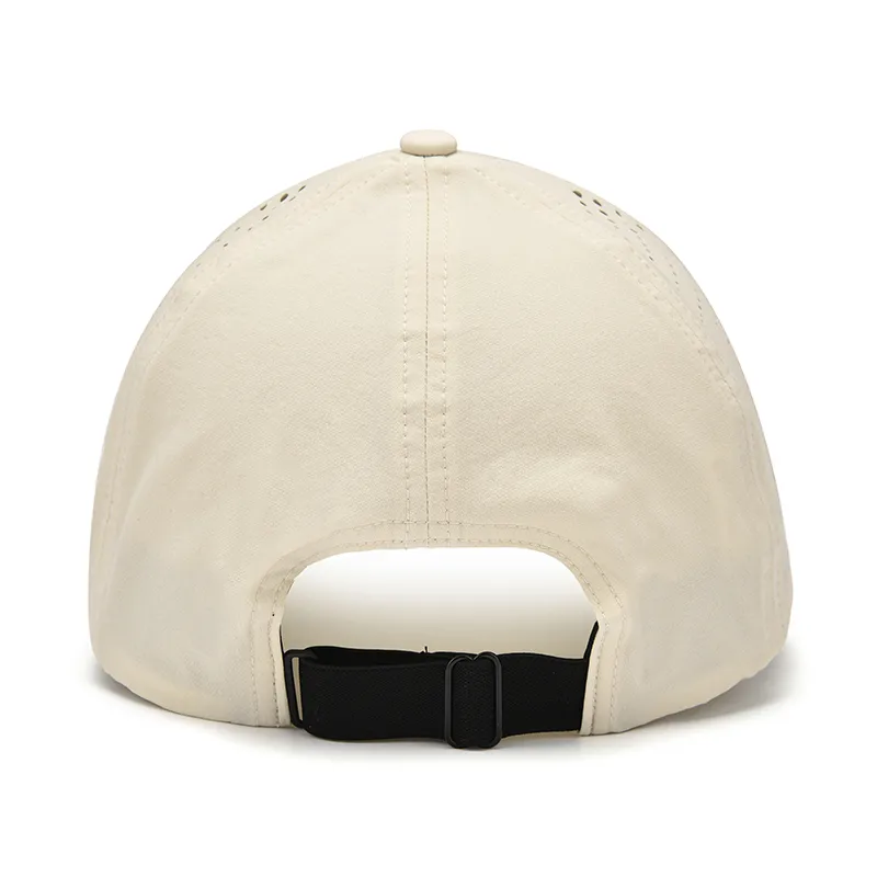 RARE Polyamide Baseball Caps Unisex Khaki-2
